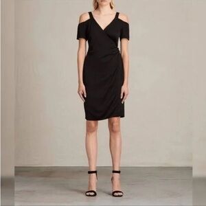 All Saints Cadia Cold Shoulder Dress